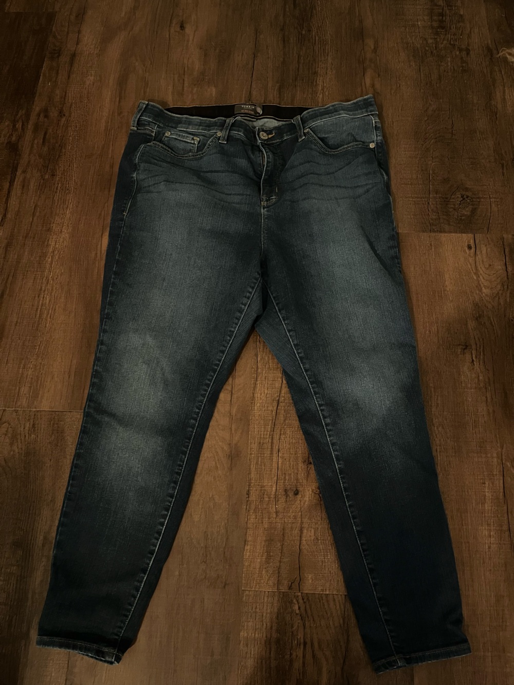 torrid Dark Blue Stretch Jeggings - Slim Fit